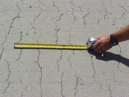 Shrinkage Cracking in a Concrete Slab
